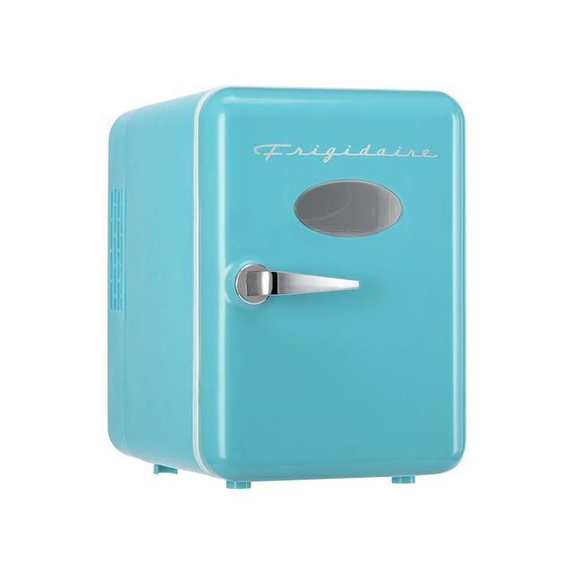 Blue Frigidaire Retro 6-Can Mini Fridge