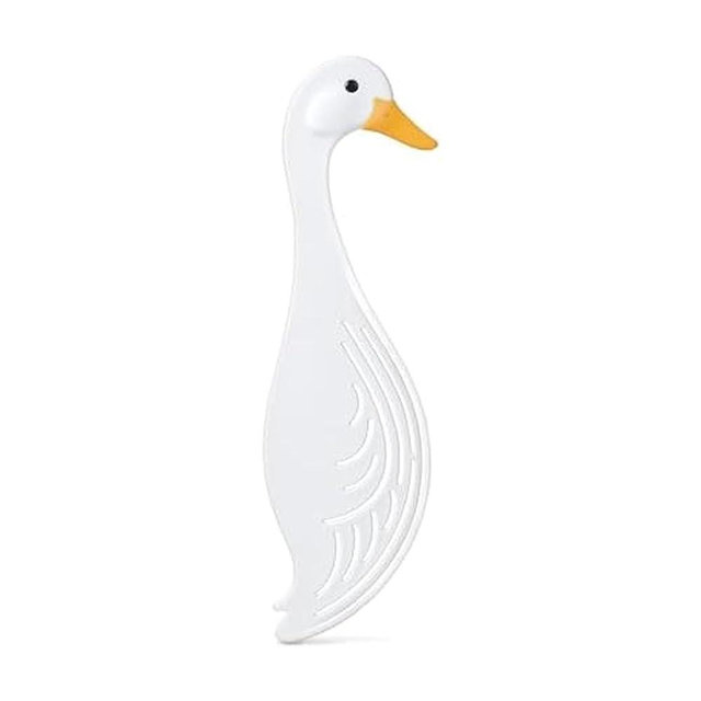 Genuine Fred WATERFOWL Goose Pot Strainer – Great for Pasta and Vegetables - Easy One-Handed Draining - Space-Saving Design - Funny Kitchen Gadget and Accessory