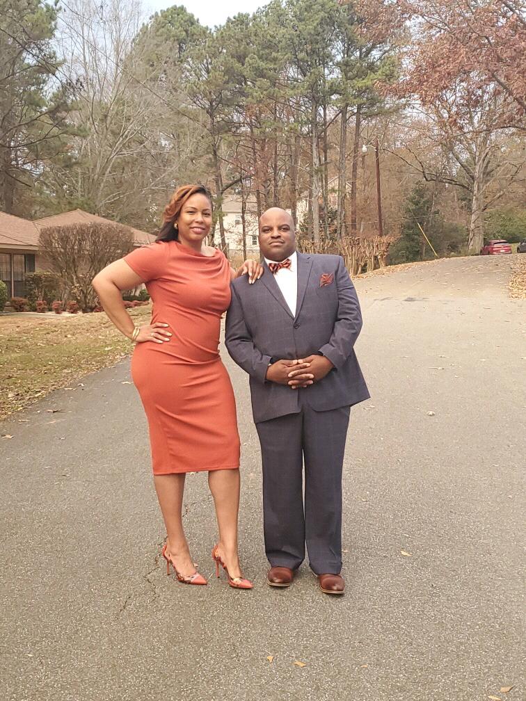 Strike a pose Shauna and Xavier's wedding Canton, GA - November