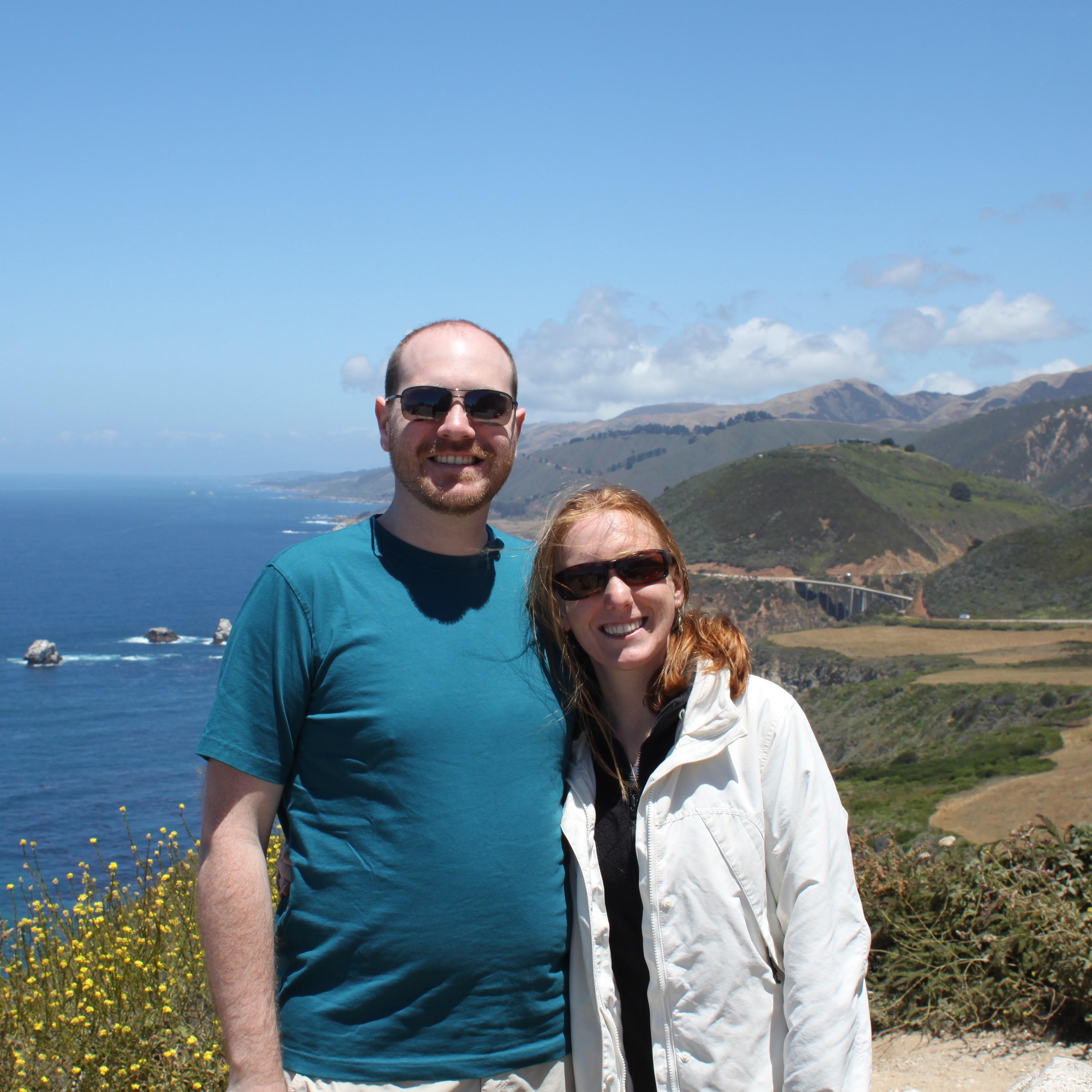 A quick photo stop on our drive down the PCH