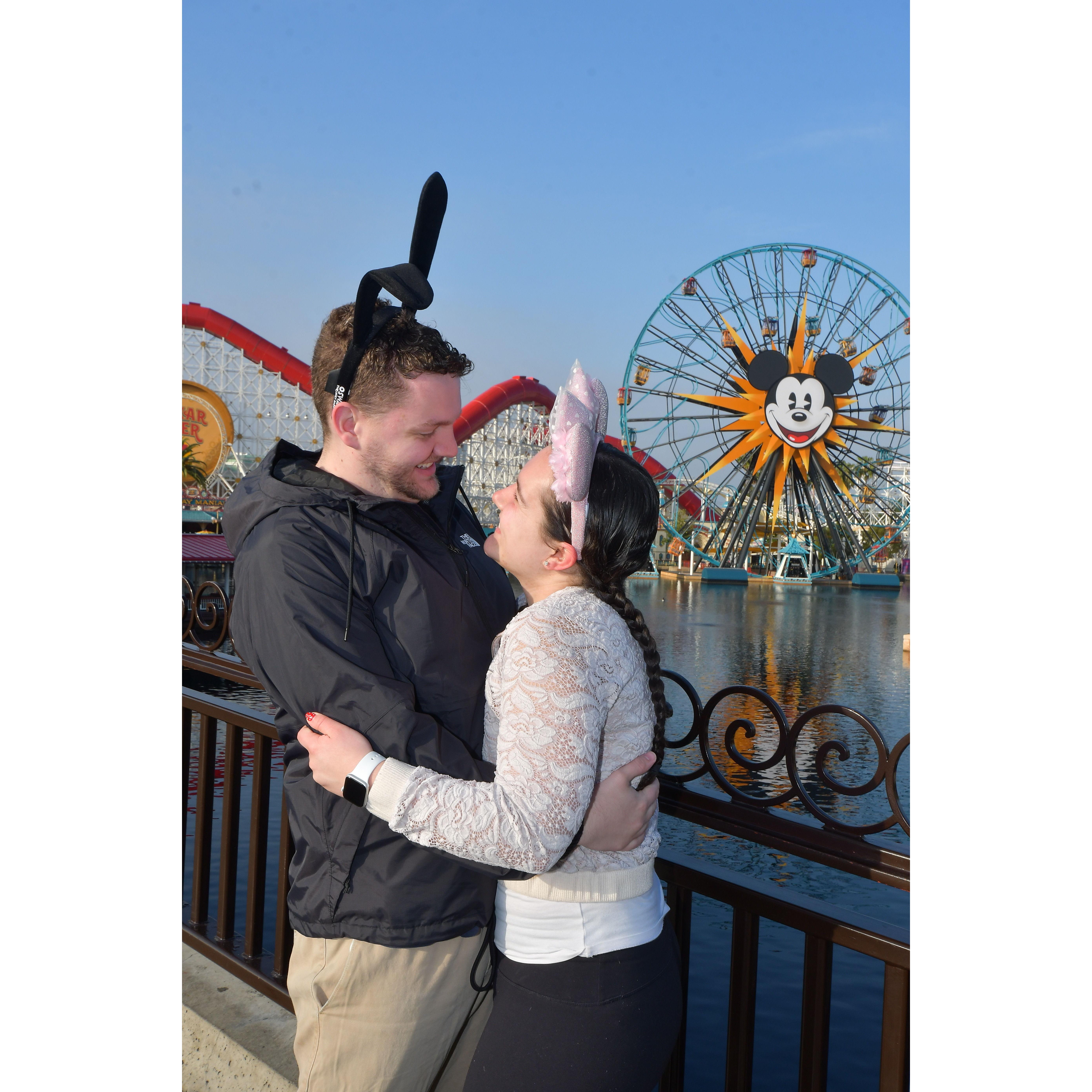 Our trip to Disneyland! We had a blast and walked about 13 miles a day.