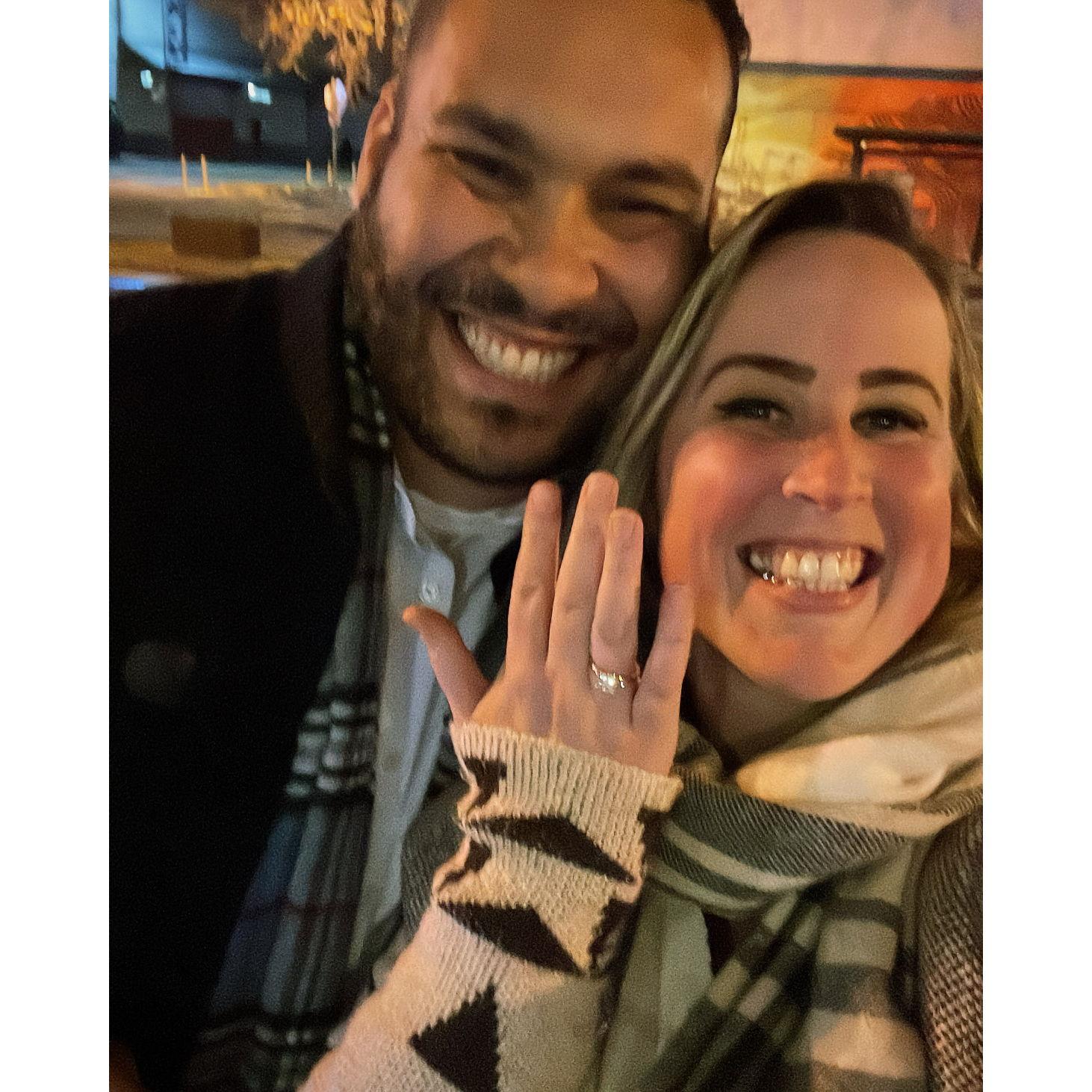 He asked on our 15 year anniversary