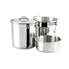 All-Clad Multi Cooker with Steaming & Pasta Inserts