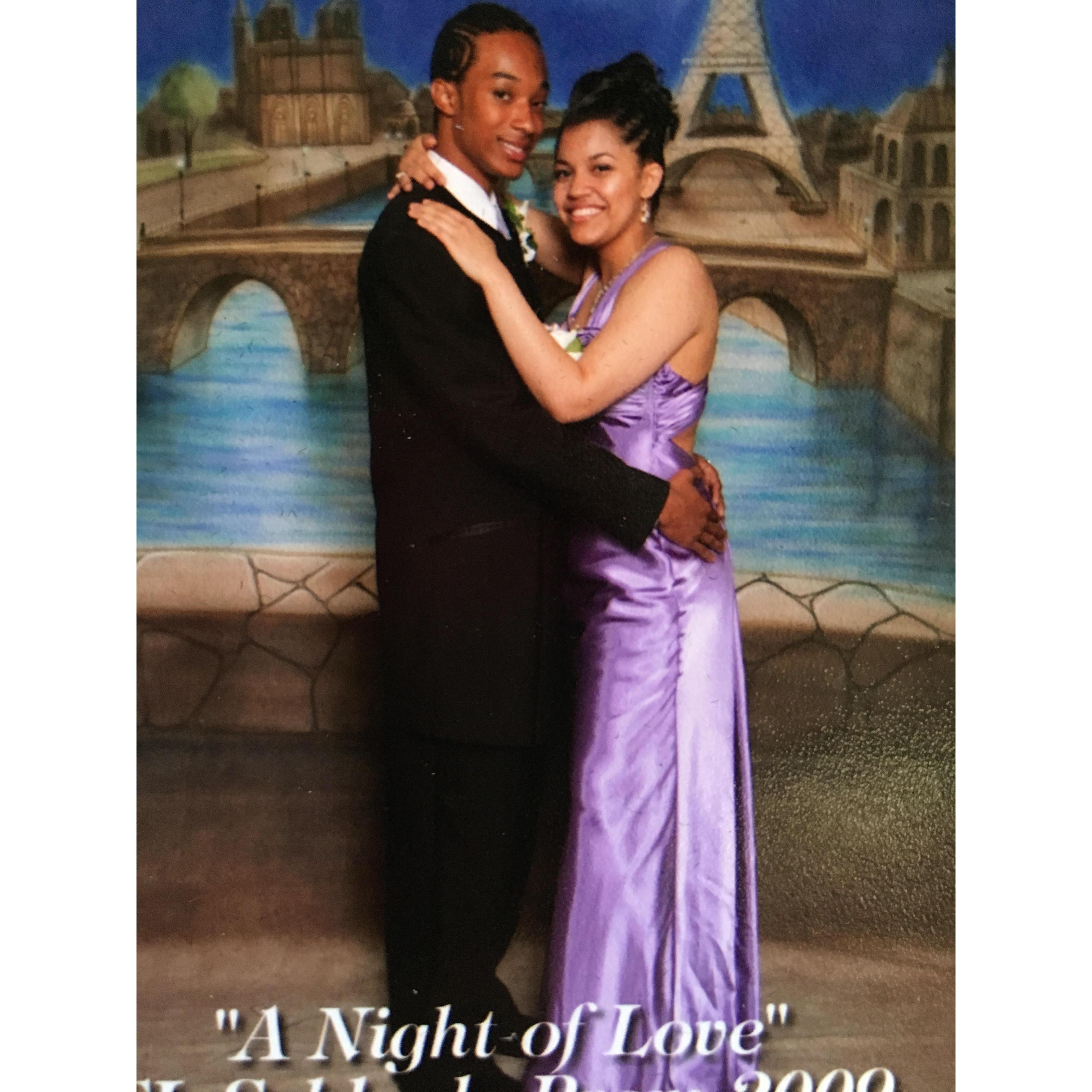 Hidden Gem! Our first dance together! The year 2009 the place senior prom! Excited for our first wedding dance!