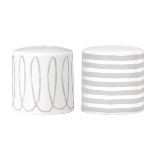 Kate Spade New York 867937 Charlotte Street salt and pepper set, Grey