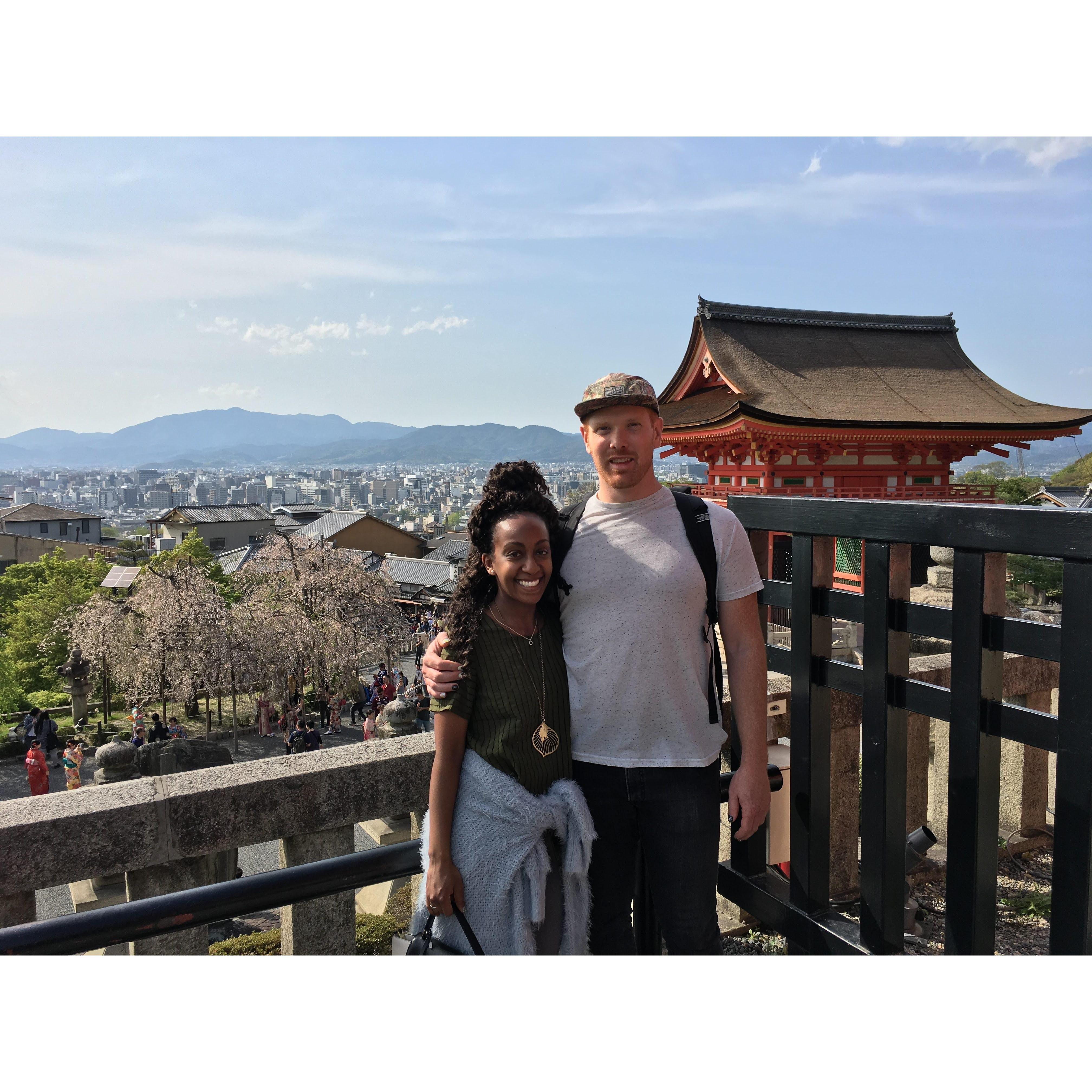 One of Many Walks Through Temples - Kyoto, Japan - April 2018