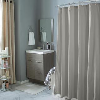 Soft Touch Diamond Design Shower Curtain Liner