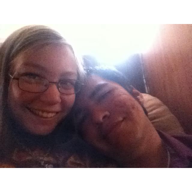 Our first selfie together
(April, 2012)