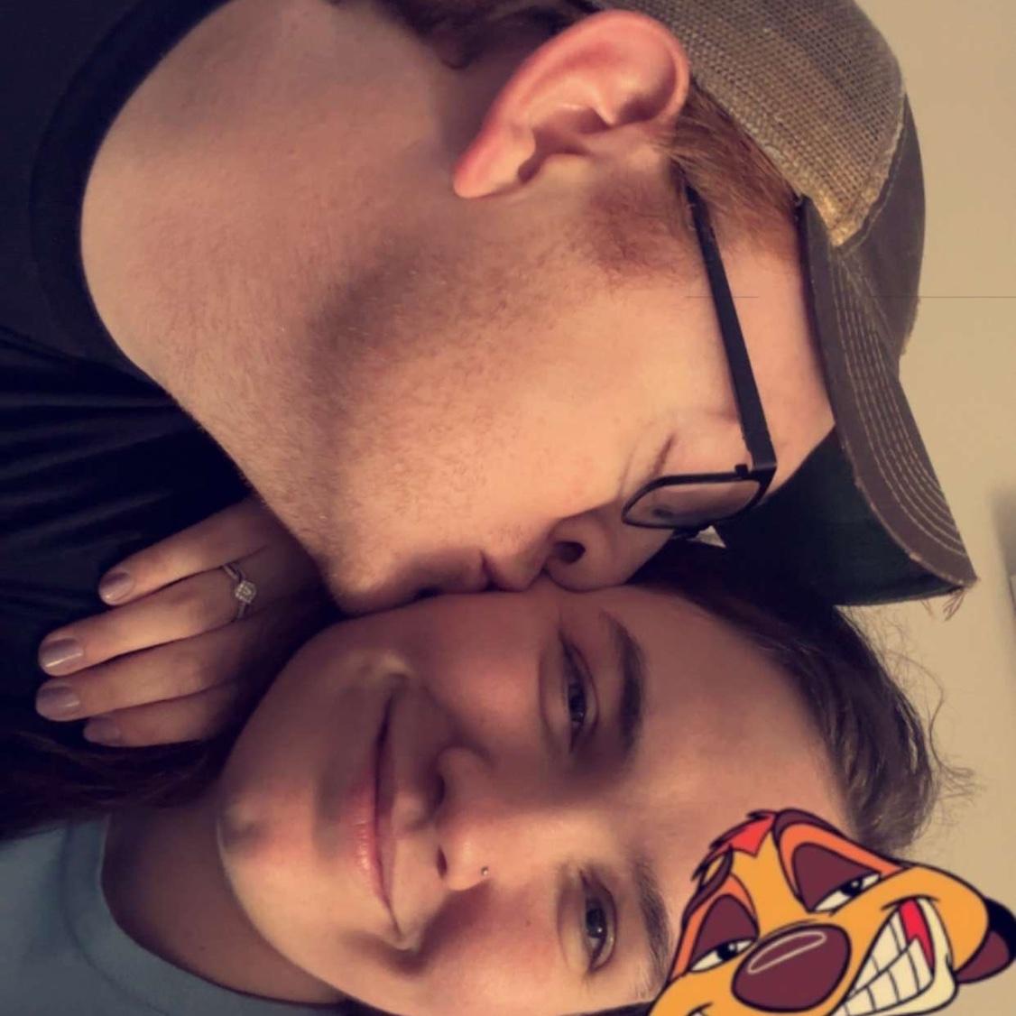 First picture of the engaged couple 💍