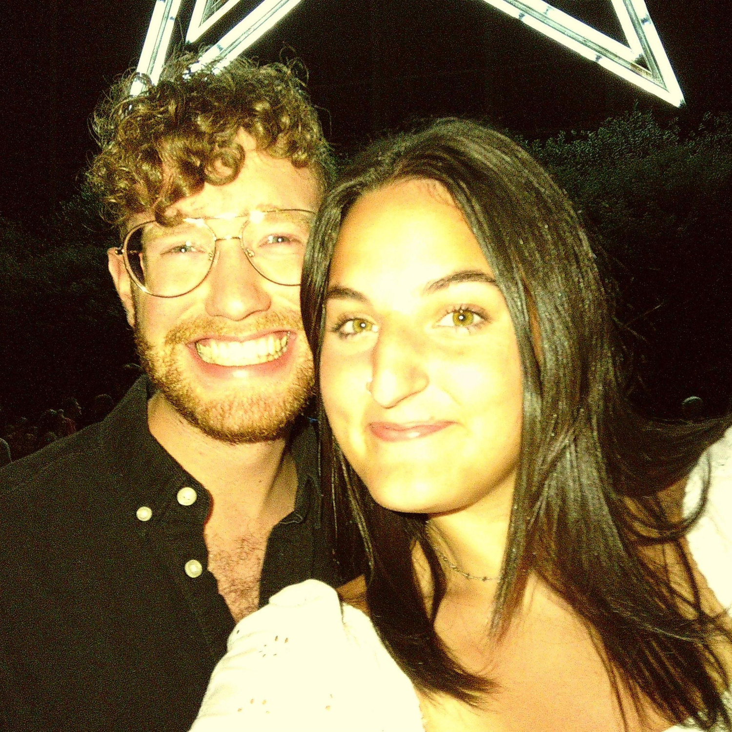 Our first official date as boyfriend and girlfriend!