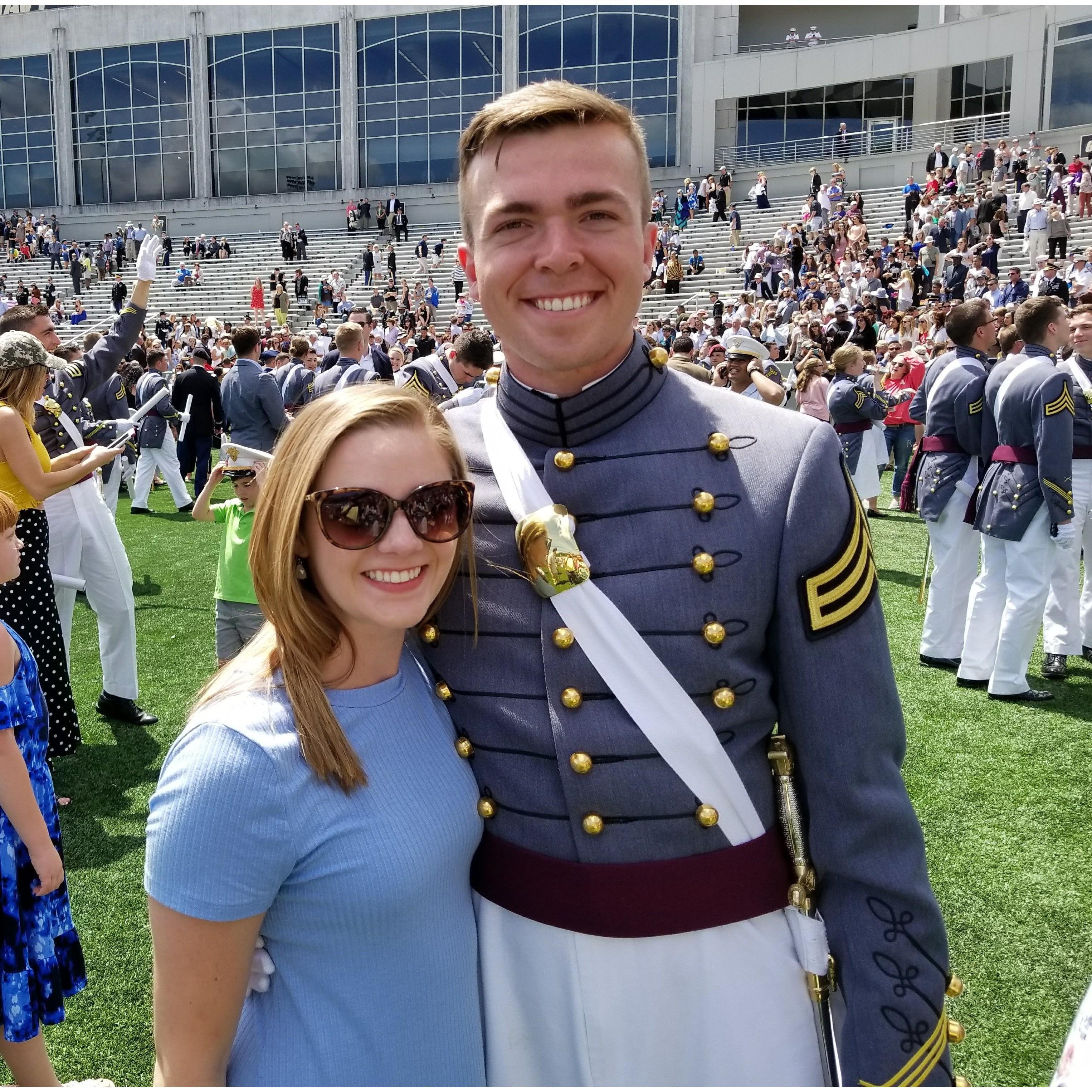 May 2017 - Clay's graduation at West Point