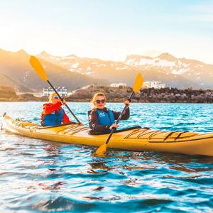 Kayaking on Honeymoon