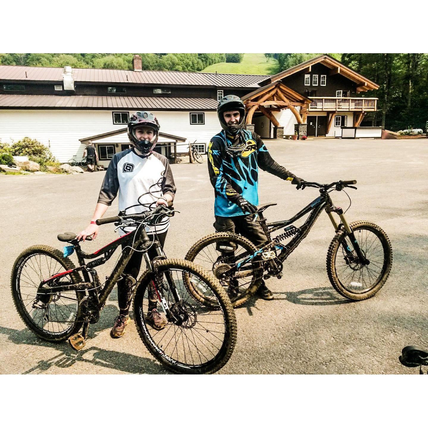 Berk East for some downhill biking!
