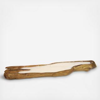 Long Teakwood Candle