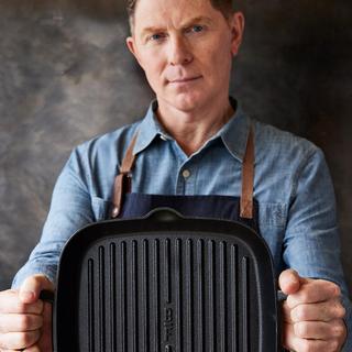 Bobby Flay Cast Iron Square Grill Pan