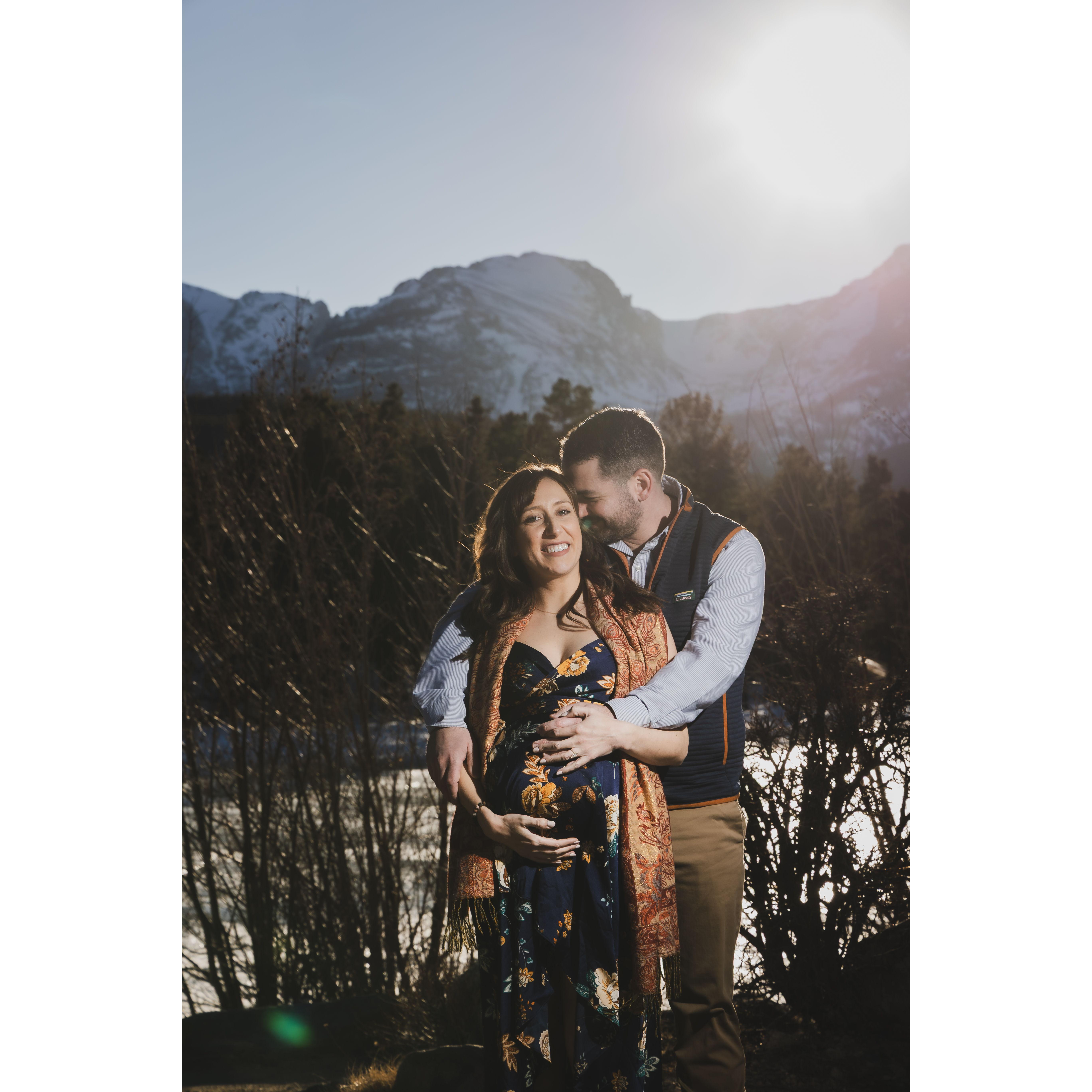 Engagement shoot in Rocky Mountain National Park!