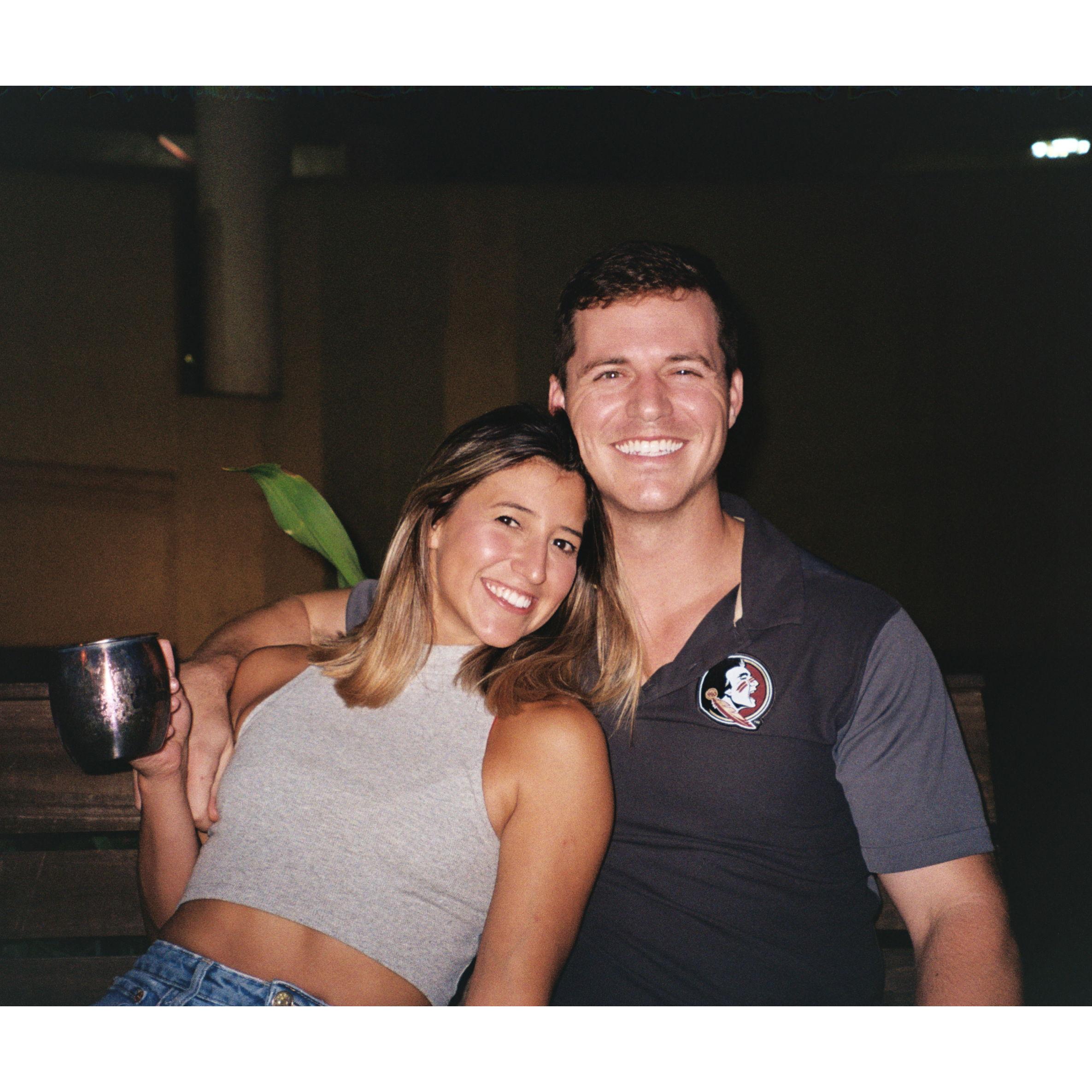 Night out with friends in downtown St. Pete