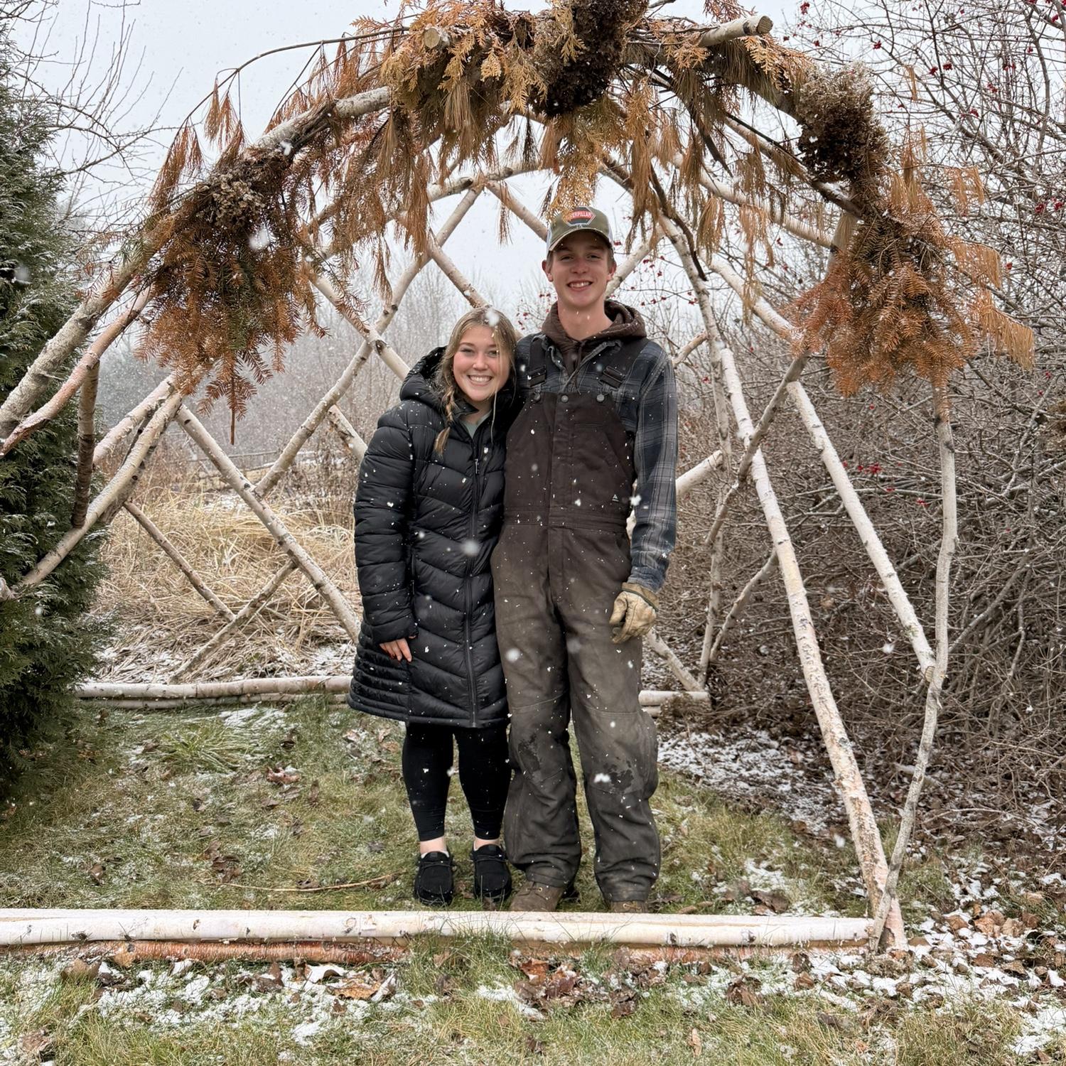 Christmas tree picking!