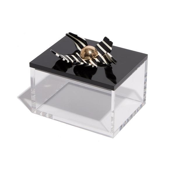 LELE SADOUGHI MEDIUM LILY DECORATIVE BOX