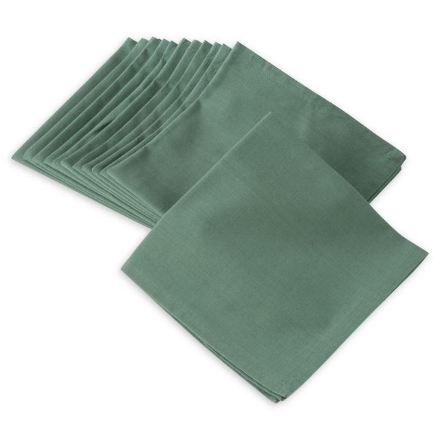 Saro Lifestyle Solid Dinner Napkins in Green (Set of 12)
