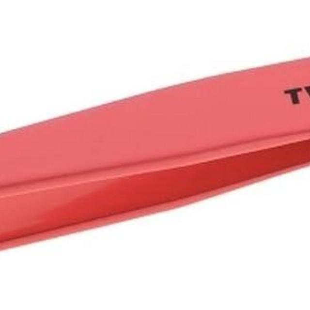 Tweezerman Fashion Color Slant Tweezer, Geranium, 1 Count
