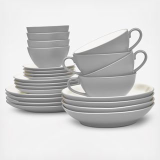 Colorwave 24-Piece Dinnerware Set, Service for 4