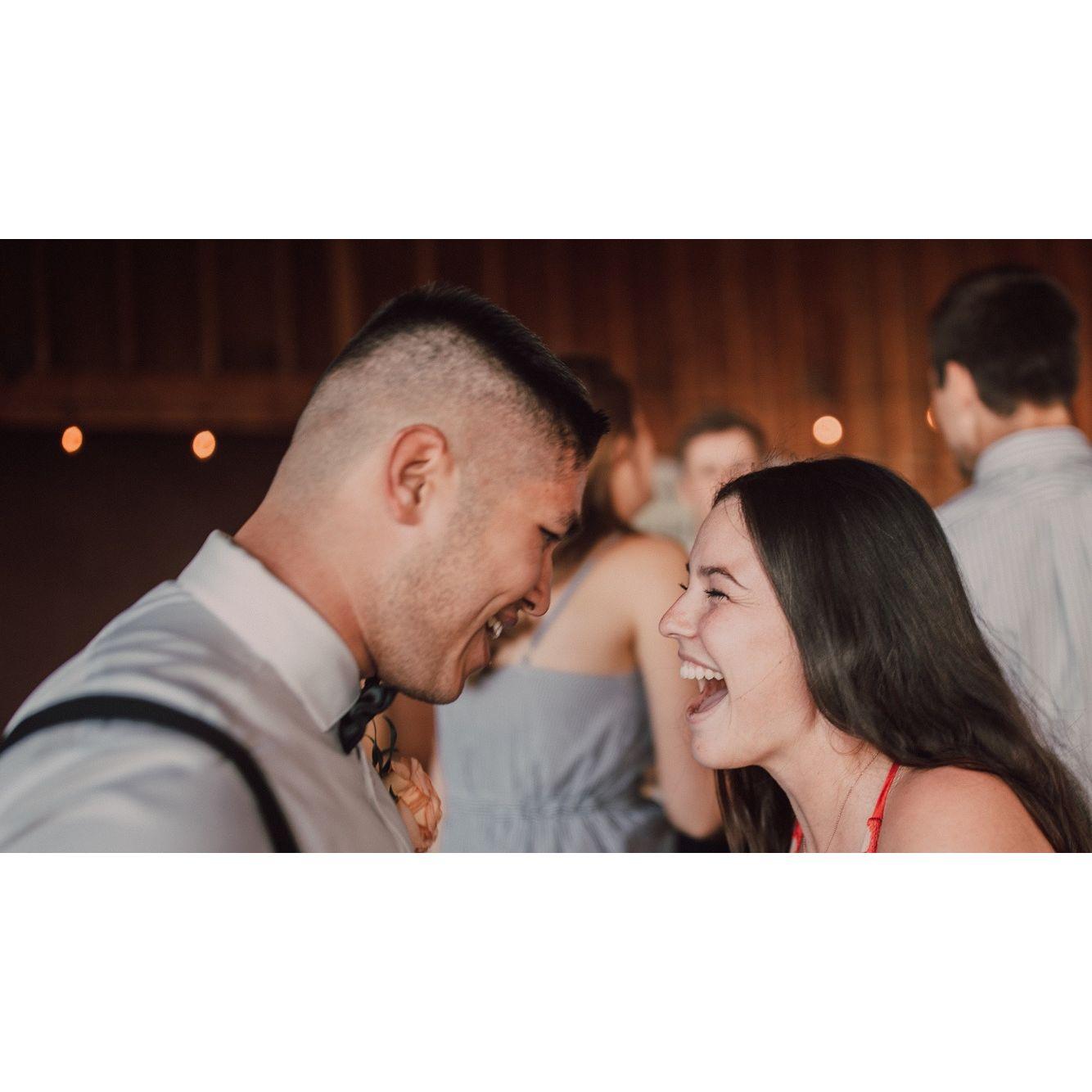 Our first wedding