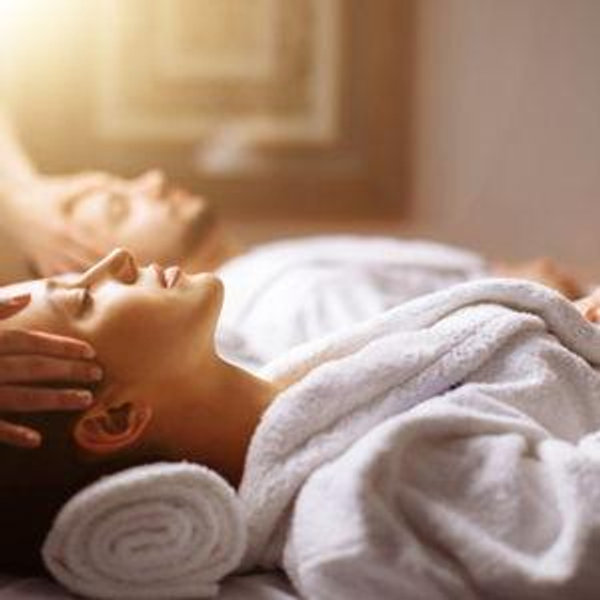 Couples Massage on our Honeymoon