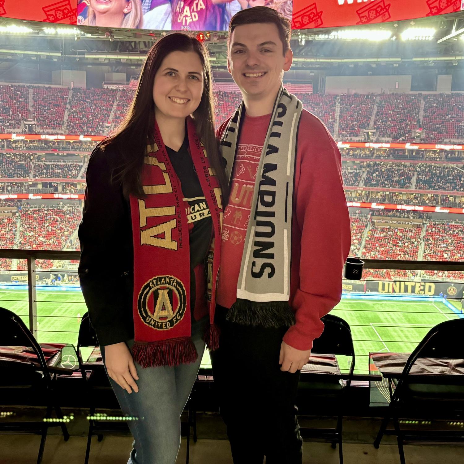 One of the many Atlanta United games we’ve attended