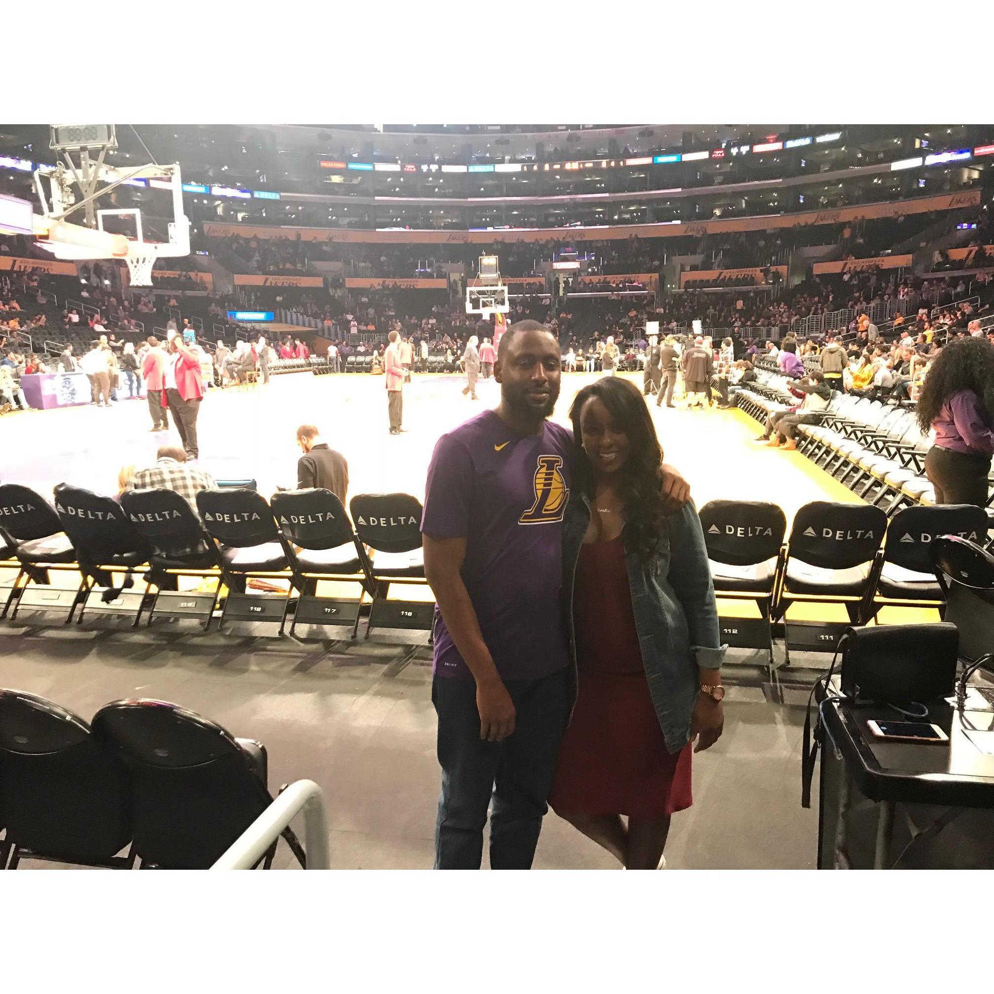 Staples Center, Los Angeles. November 2017.