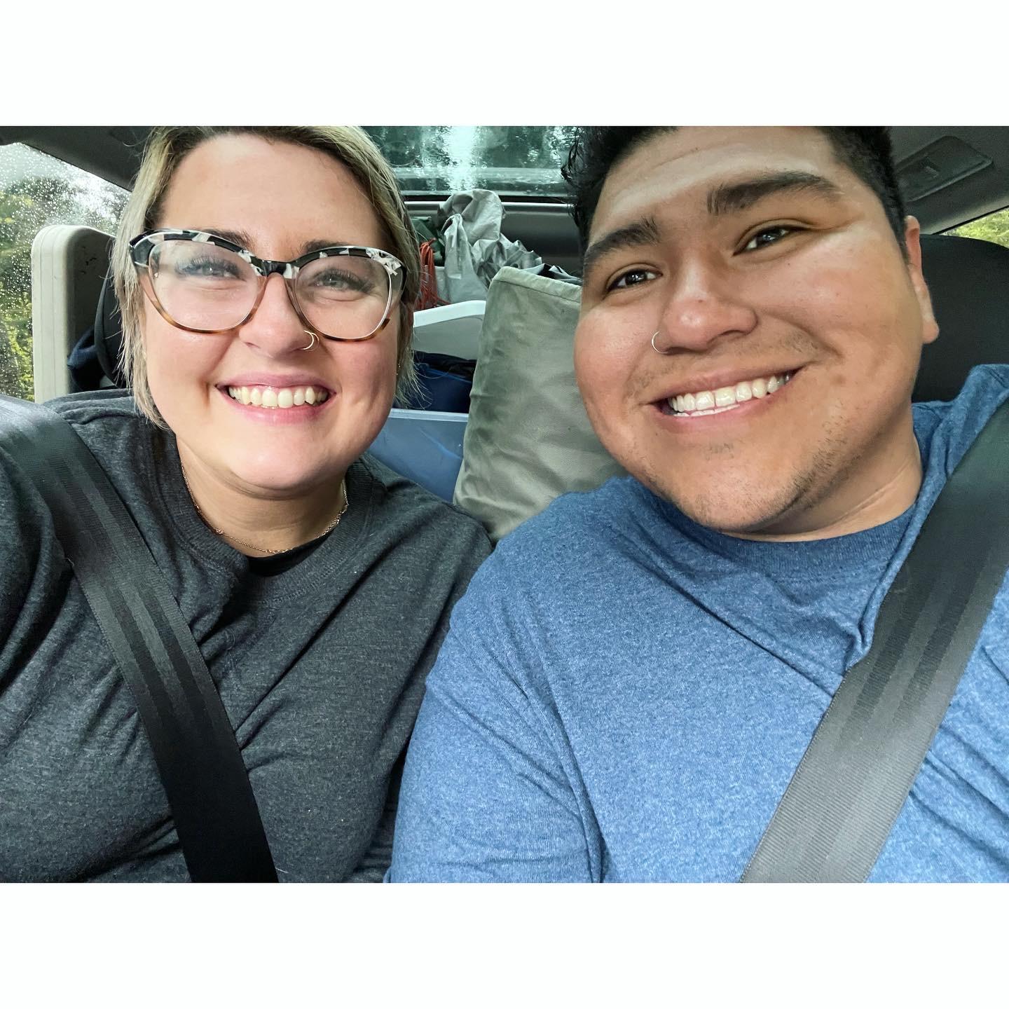 Our first camping trip. 🌲🏕
