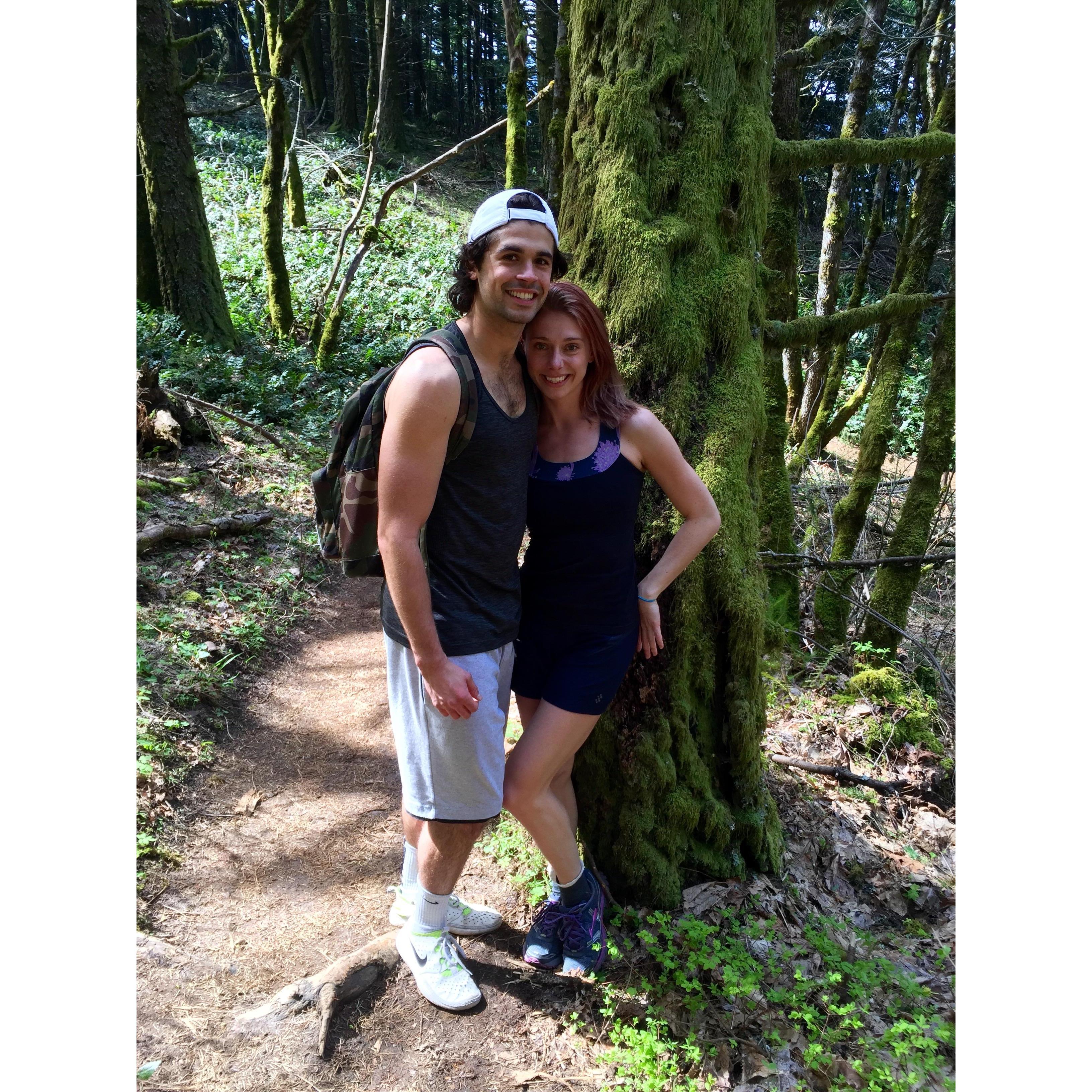 The Dog Mountain hike is always a good one. Beware of being there after dark in freezing cold temperatures. Ask the father of the bride about that.