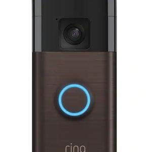 Ring - Battery Doorbell Smart Wifi Video Doorbell - Battery-Powered with Head-to-Toe Video, Live View, and Two-Way Talk - Venetian Bronze