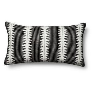 Global Oversize Lumbar Throw Pillow Black - Threshold™