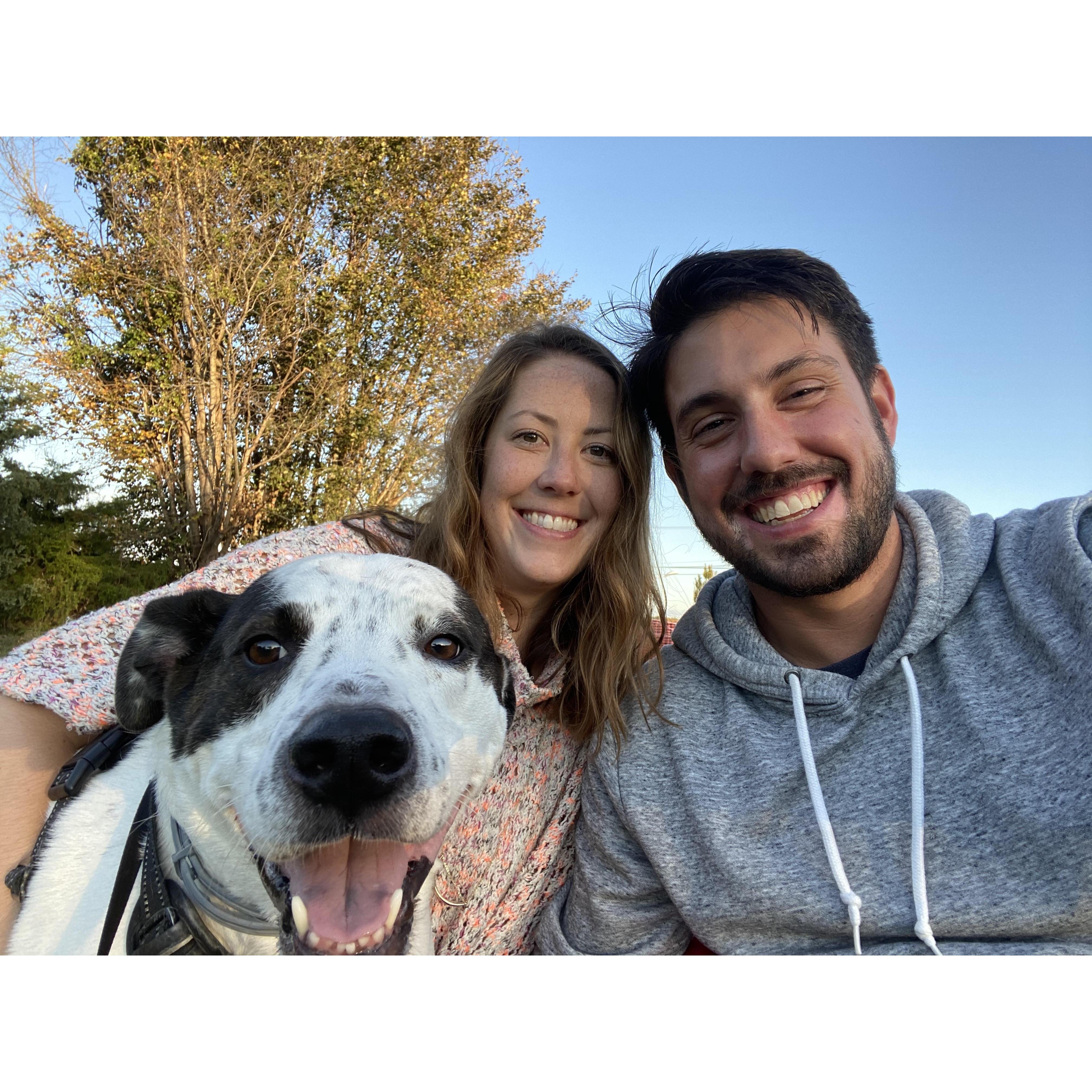 Family outing with Rocco