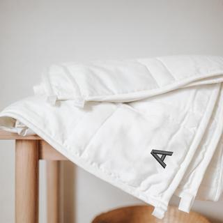 Personalized Cool Cotton Weighted Throw
