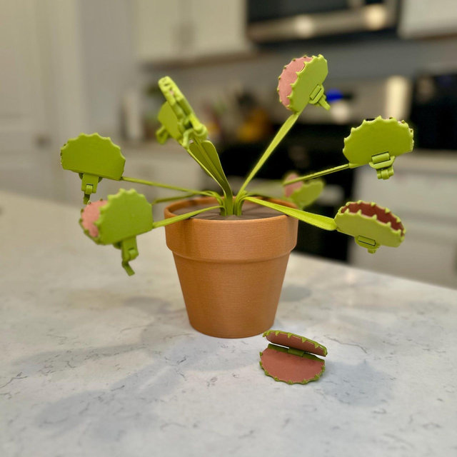 Venus Fly Trap Bag Clips: Novelty Kitchen Decor