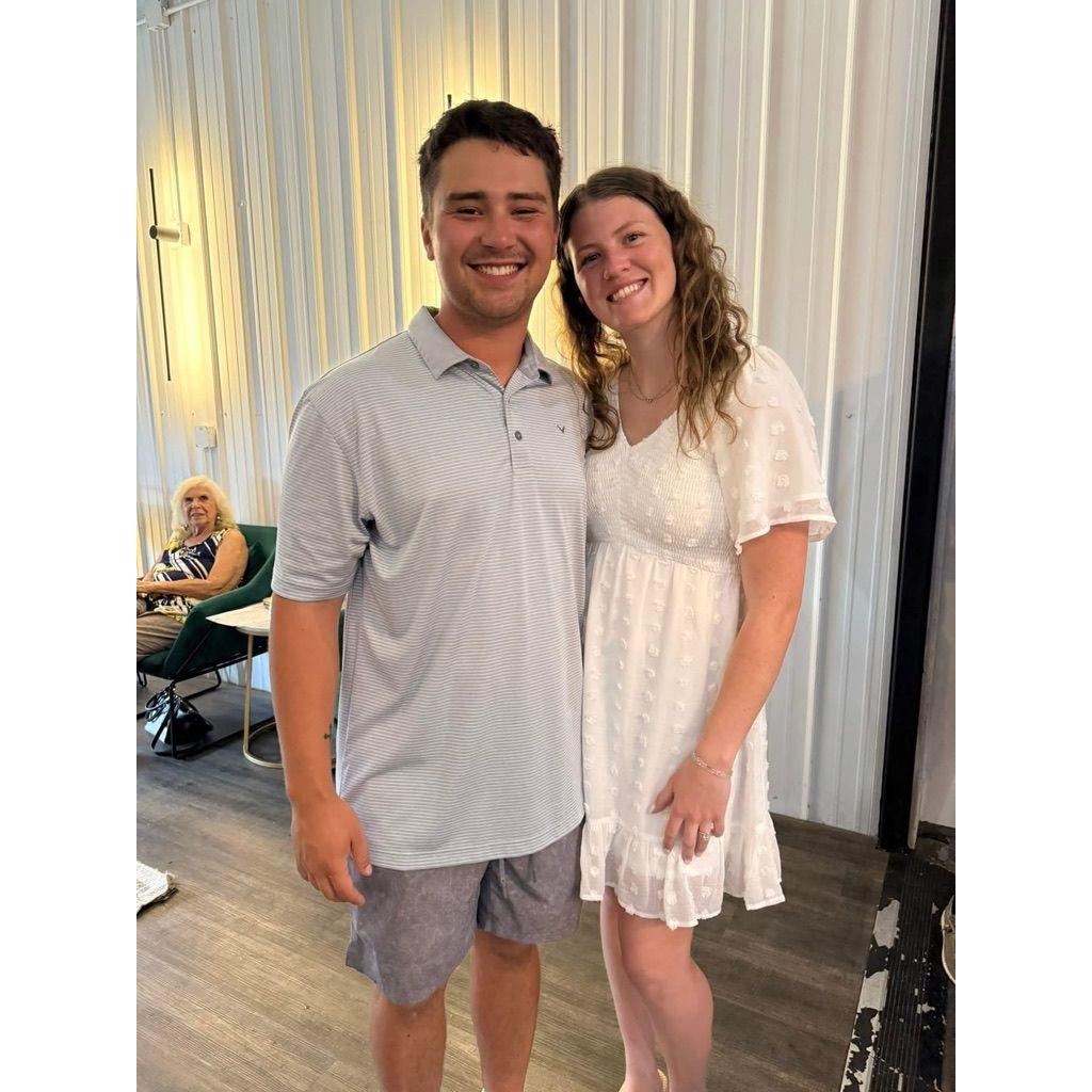 july 26, 2025 -- engagement party!