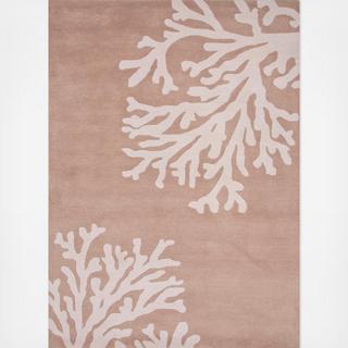 Modern Coastal Bough Rug