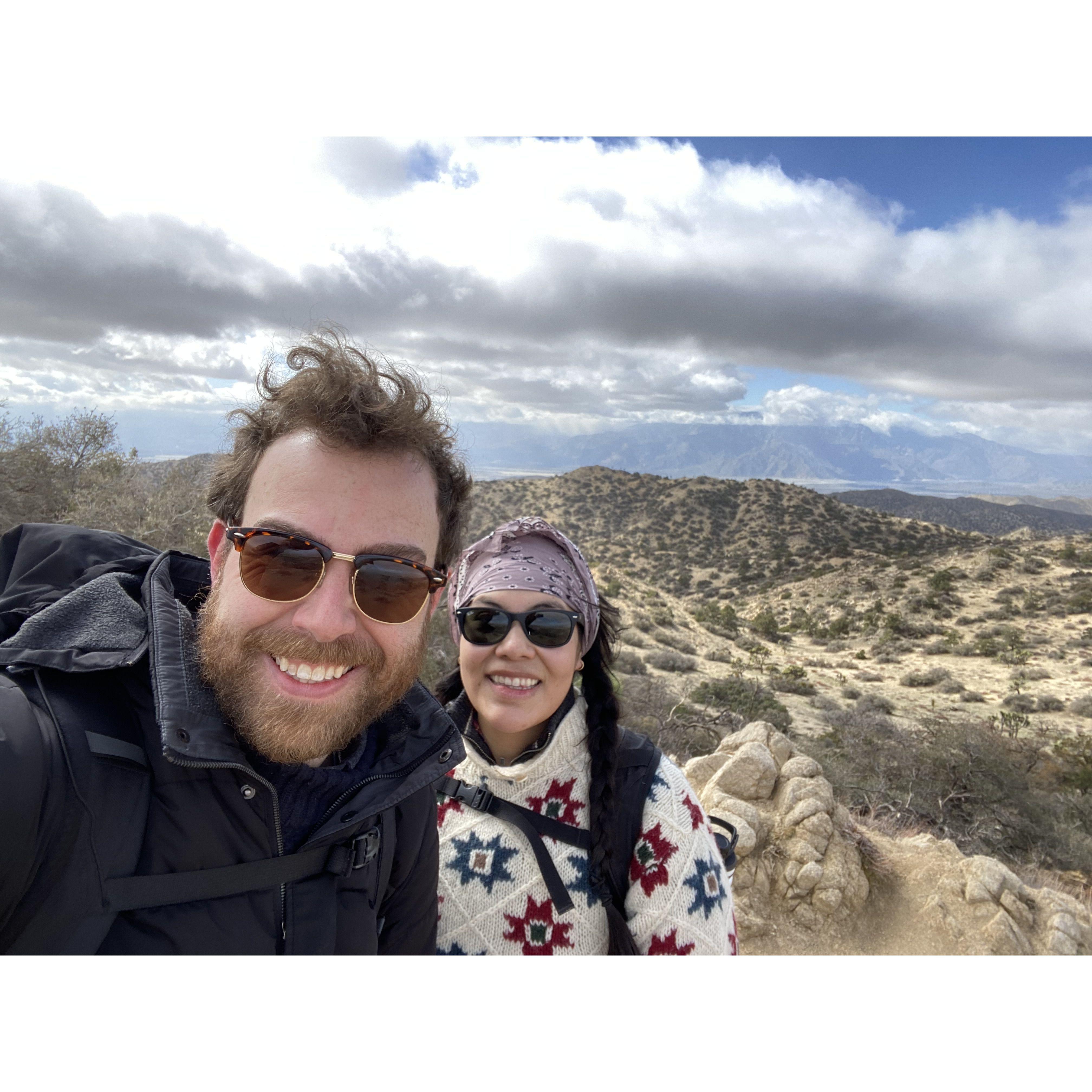 Our hiking adventures are one of our favorite things to do!
