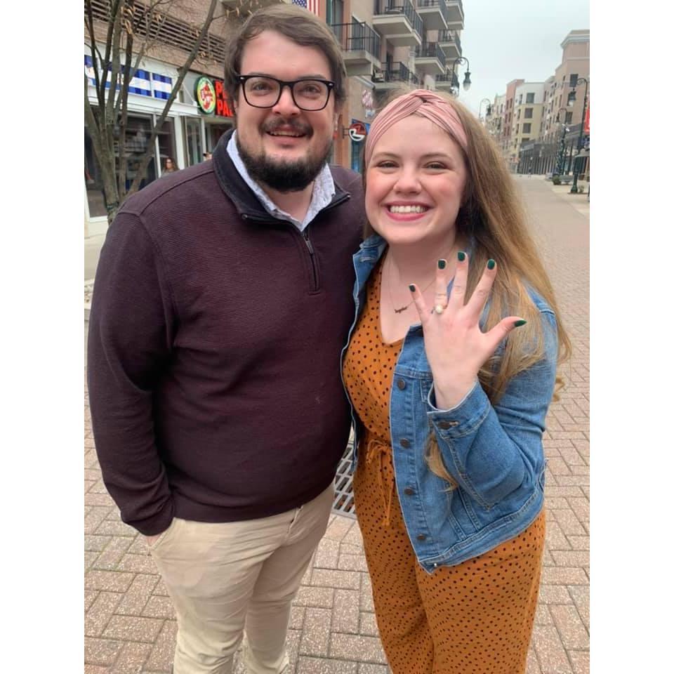 Future Mr. and Mrs. Dennis!!!