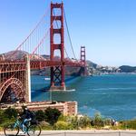 Walk or bike across the Golden Gate Bridge