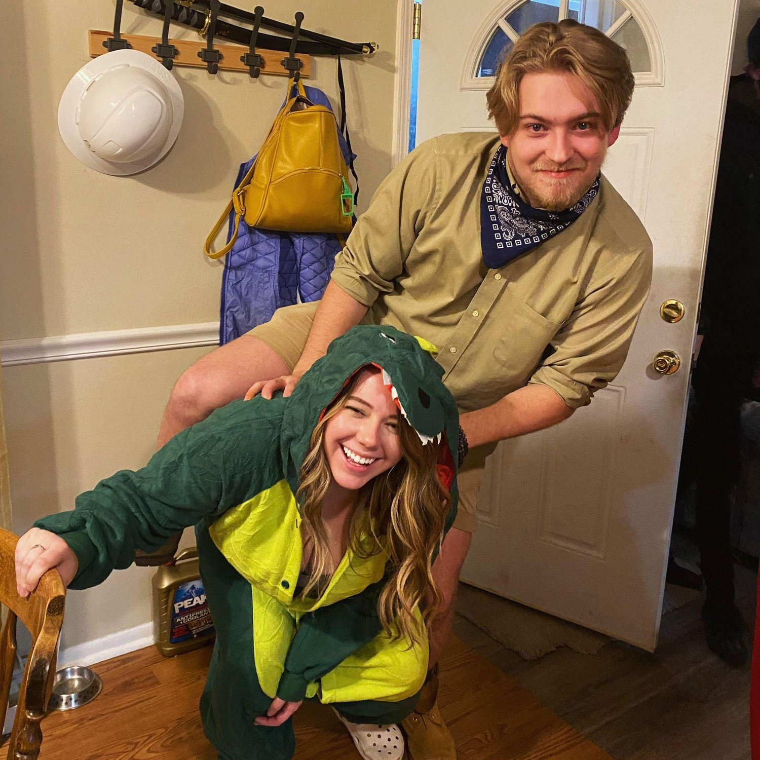 Halloween 2020, Steve Irwin and a crocodile