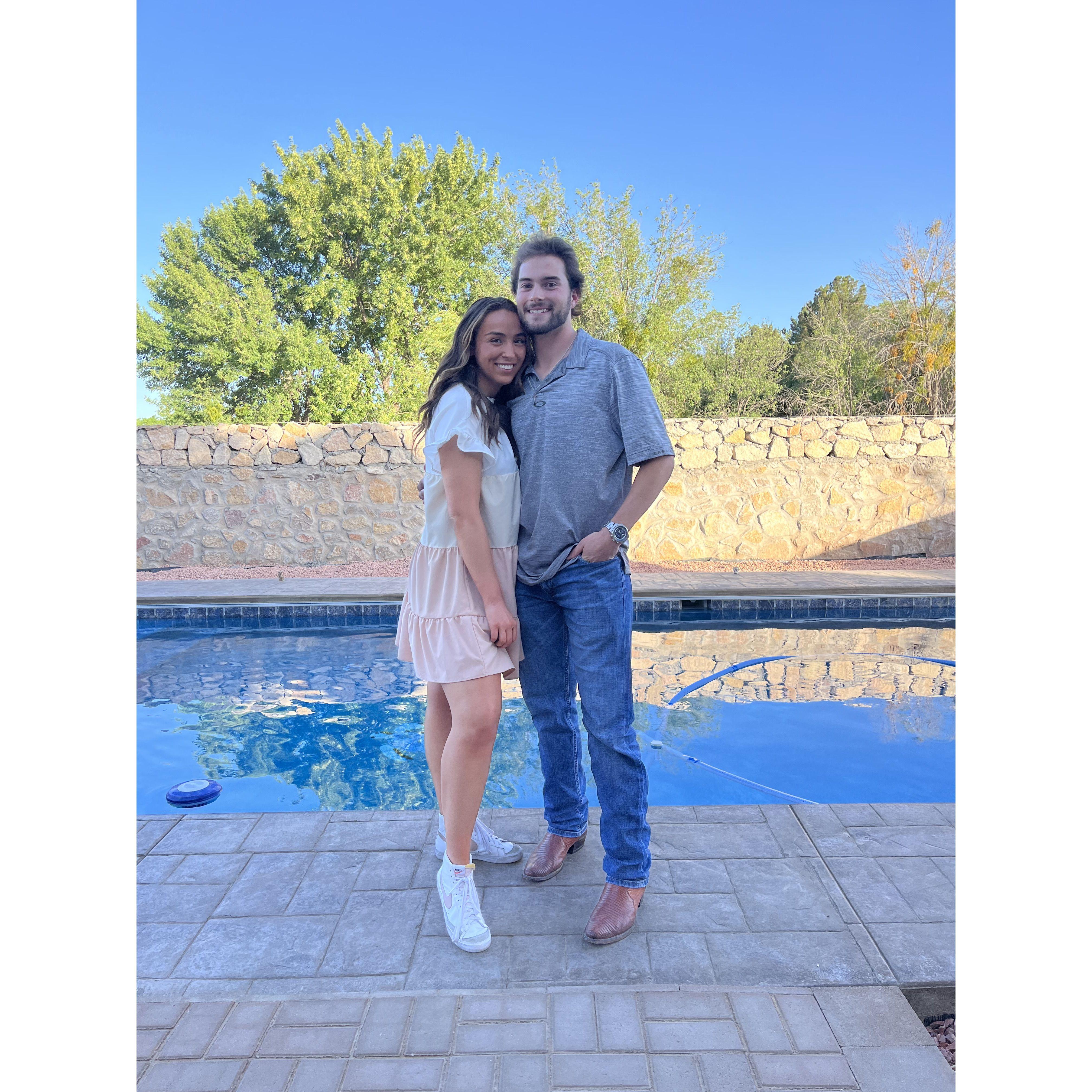 The day Brandon asked me to be his girlfriend. May 20, 2022