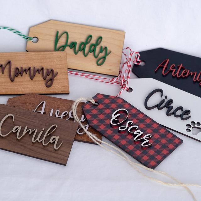 Personalized Christmas Stocking Tags (3)