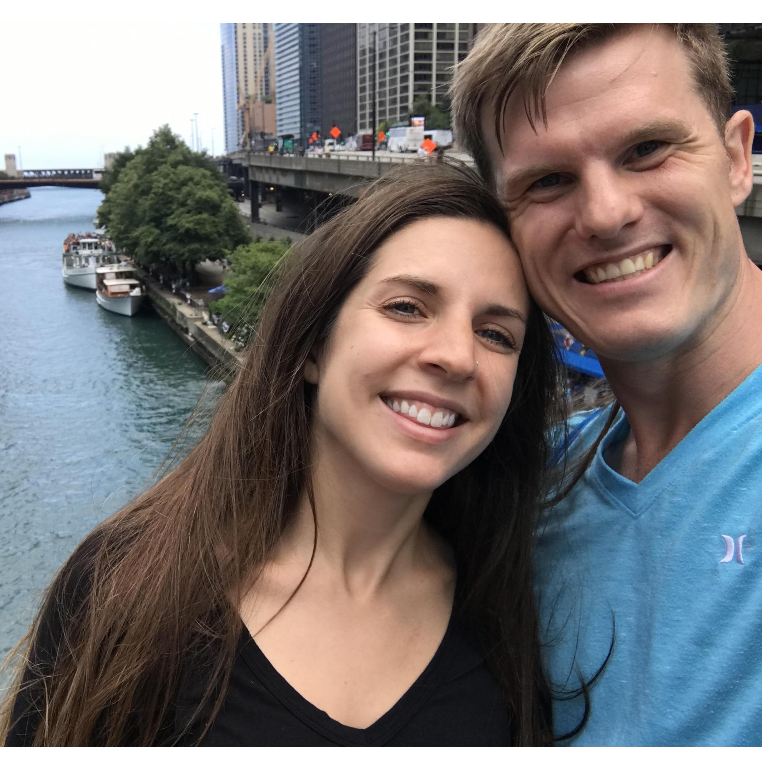 Summer trip together in Chicago!