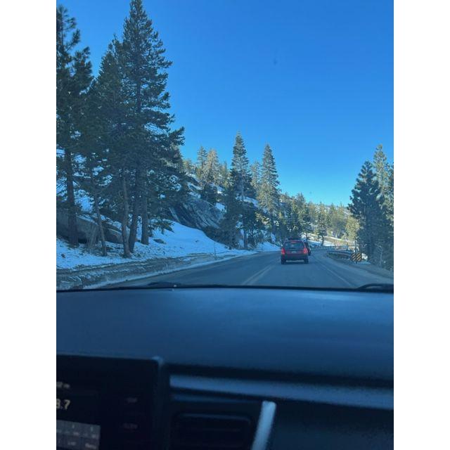 Kyla's First time to tahoe and being around snow