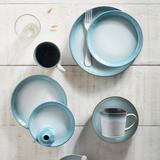 Azure Haze Coupe 4-Piece Dinnerware Set, Service for 1