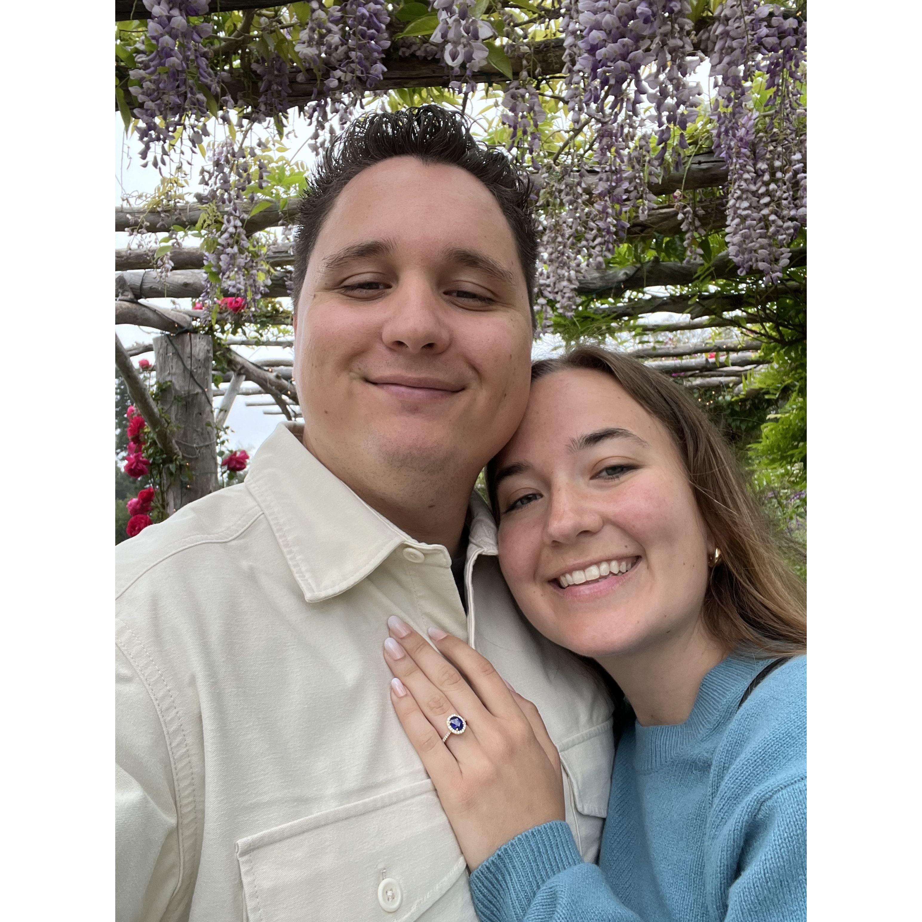 The day we got engaged
