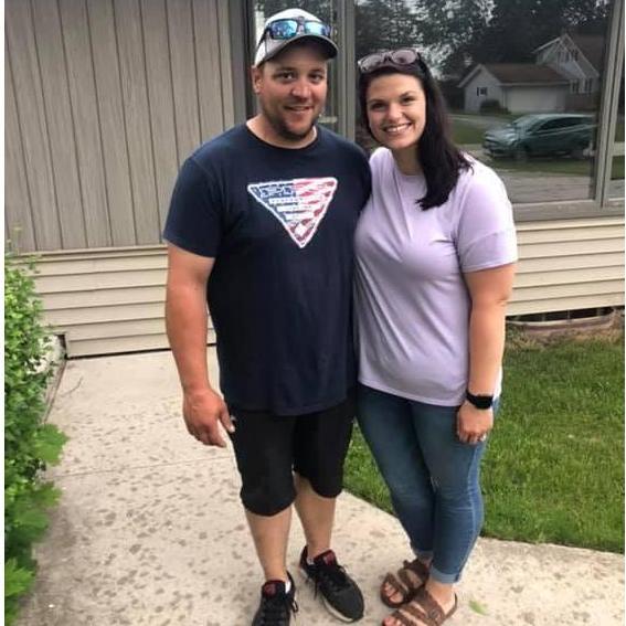 The day we closed on our first home!